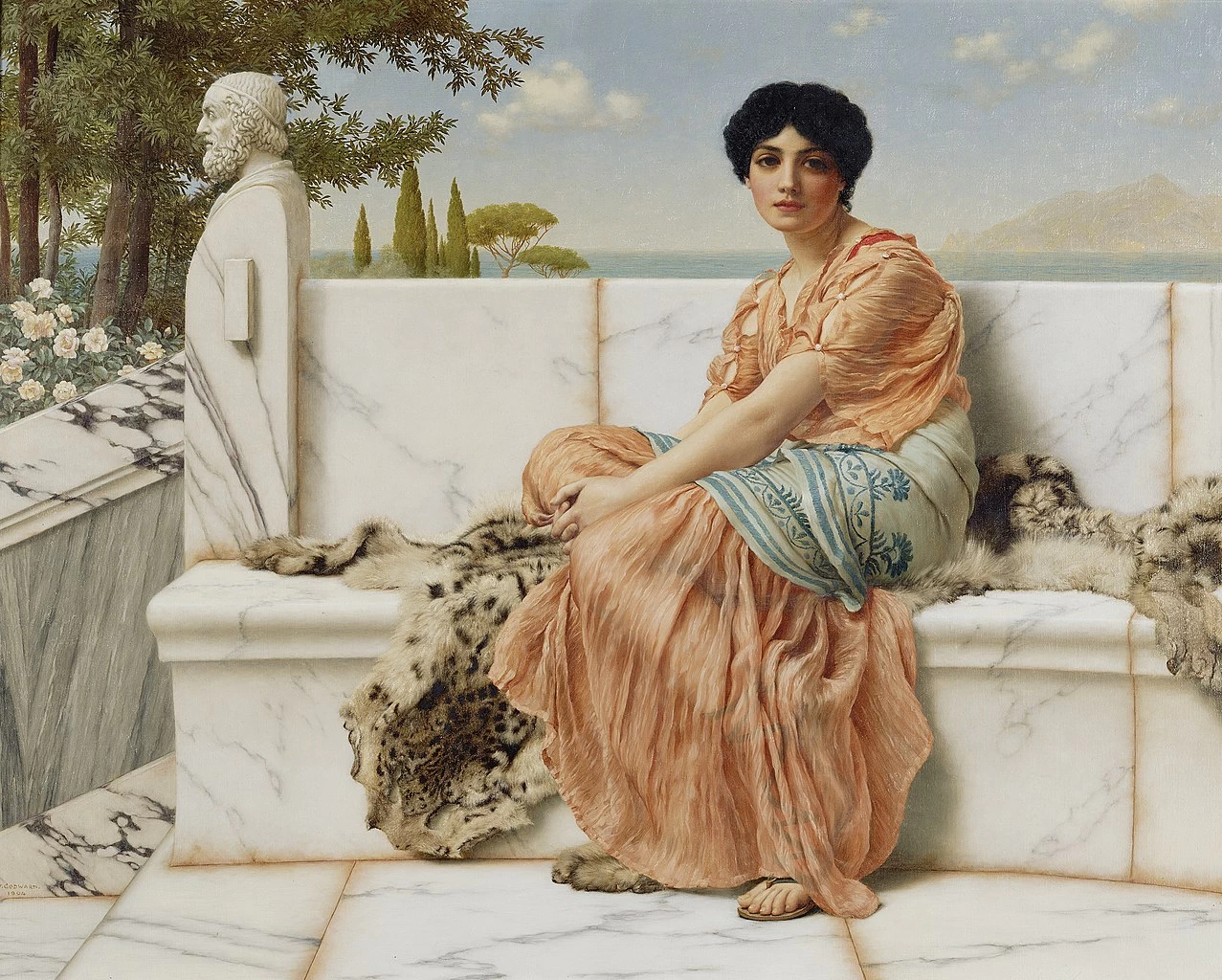 Ai giorni di Saffo, 1904 - Getty Center, Los Angeles